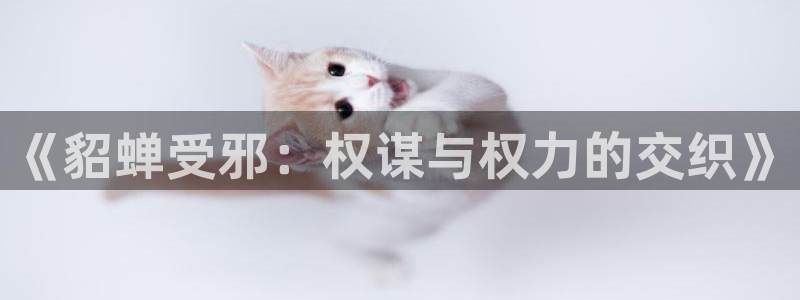 歪歪漫画首页进：《貂蝉受邪：权谋与权力的交织》